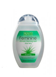 Buy Beauty Formulas Moisturizing Intimate Wash For Women With Aloe Vera - 250ml Shelf BW12 in Saudi Arabia