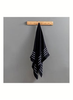 اشتري Mateo Ribbed Cotton Bath Towel 68 x 136 cm في الامارات