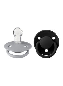 Buy Pack of 2 De Lux Silicone Onesize Cloud and Black in UAE