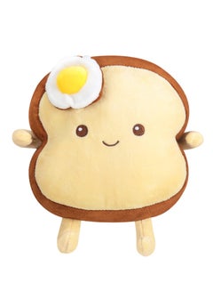 Buy Toast Bread Plush Pillow Toy, Toast Bread Cushion, Lovely Stuffed Plush Toast Sofa Pillow, Soft Plush Toy, Suitable for Home Bedroom Decorate in UAE