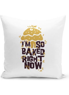 اشتري Baked Mushroom Design Decorative Pillow Multicolour في الامارات