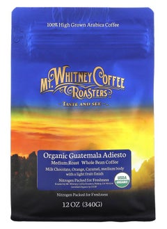 اشتري Organic Guatemala Adiesto Whole Bean Coffee Medium Roast 12 oz (340 g) في الامارات