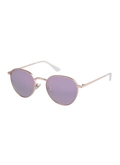 اشتري ONS-9013 Women Round Polarized Sunglasses Gold 52 mm في الامارات