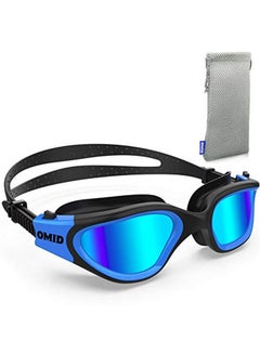 اشتري Swim Goggles Polarized Swimming Goggles Comfortable Anti Fog Leak Proof Uv Protection Crystal Clear Vision Goggles Swimming For Men Women Adult Youth (Blue) في الامارات