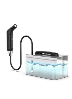 Buy Electric Shattaf Personal Travel Bidet Sprayer Kits Shower Spray Clean with 2.3L Water Storage Rechargeable in UAE