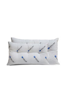 Buy 2 fiber pillows 800 grams size 50 x 70 cm from Family Bed in Egypt