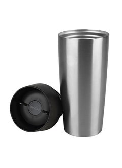 Buy Travel Mug 0.36L Silver 0.36 Litre Travel Mug  Blue Stainless Steel/Plastic K3080114 in Saudi Arabia