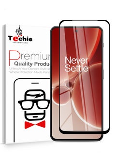 اشتري واقي شاشة كامل من الزجاج المقوى عالي الجودة بدرجة صلابة 10H لهاتف OnePlus Nord 3 / OnePlus Ace 2v - مضاد للخدش ومضاد لبصمات الأصابع ومضاد للفقاعات في السعودية