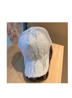 اشتري ابرزي بأناقة - قبعة بيسبول مزينة بالشبك والترتر للنساء العصريات! ابقي باردة ومتألقة مع تصميم قابل للتعديل ومناسبة للأنشطة الخارجية في الصيف في مصر