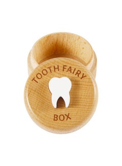Buy Tooth Fairy Box Wooden Tooth Box Tooth Fairy Box Keepsake With 3D Teeth Keepsake Box Easy To Put And Carry Tooth Boxes For Lost Teeth For Kids Boys And Girls in Saudi Arabia