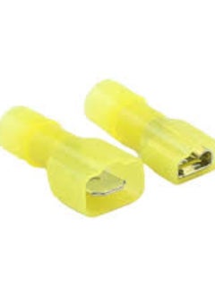 Buy KNP Insulated Electrical Terminals Ensure secure and efficient electrical connections with this pack of 100 insulated electrical terminals, model FDFN 5.5-250. in UAE