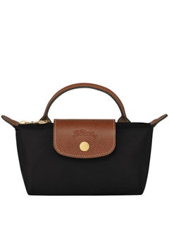 Buy Longchamp Women's Mini Makeup Bag, Handbag, Shoulder Bag Black Classic in UAE