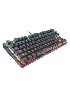 اشتري جيرتيك JK510 لوحة مفاتيح سلكية ميكانيكية للألعاب 87 مفتاحًا، لوحات مفاتيح ملونة ار جي بي ليد في مصر