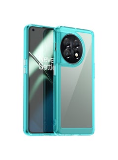 Buy OnePlus 11 5G Clear Case Soft Flexible Silicone TPU Shockproof Protective Transparent Rubber Back Cover with Anti-Fall Anti-Scratch Compatible for OnePlus 11 5G in Saudi Arabia