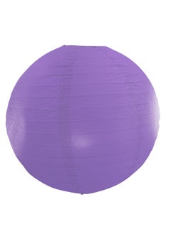 Buy Paper Wire  Lantren Decoration Dia:25cm,20gsm Purple clr in UAE