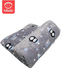 اشتري Printed Soft Flannel Blanket Microfiber Super Soft Warm Plush Cozy Lightweight Baby Blanket 70*100cm في السعودية