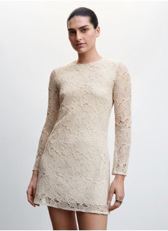 Buy Broidered Knitted Dress in UAE