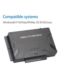 Buy USB 3.0 To IDE/SATA External Hard Drive Converter Adapter in Saudi Arabia