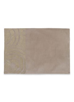 Buy Nami Placemat, Gold - 33X48 Cm in UAE