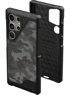Buy UAG Metropolis LT Pro [MagSafe] Samsung Galaxy S24 ULTRA Case Cover [18 Feet Drop Tested] - Micro Hex Camo Graphite in UAE