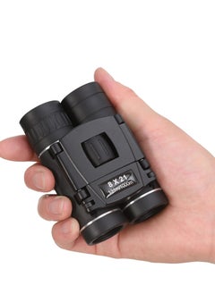 Buy 8x21 Mini Compact Pocket Binoculars, Lightweight Foldable Easy Focus Small Binoculars for Adults Kids Bird Watching,Opera Concert, Travel, Hiking, Outdoor Scenery, Football Game in UAE