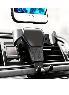 Buy Universal Gravity Auto Phone Holder For Car Air Vent Clip Mount Mobile Phone Holder CellPhone Stand For IPhone For Samsung, Plastic in UAE