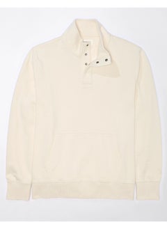 اشتري AE Quarter-Snap Mockneck Sweatshirt في الامارات