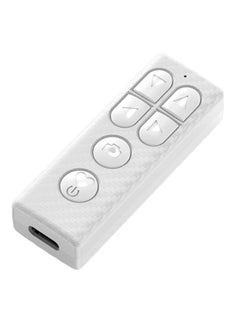 اشتري Blue Tooth Remote For Phone, Remote Control For Volume Control, Give A Like Control, Short Video Play Control, Page Turner For Mobile Phone, Phone Camera Media Playback Control (Generic ) في الامارات