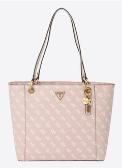 اشتري Guess women's shoulder shopper tote bag noelle 4g logo في السعودية