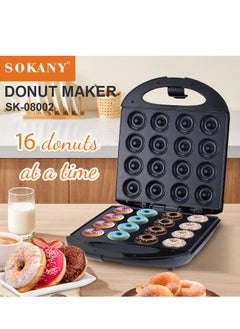 Buy SOKANY 08002 Donut Machine Cake Machine Dessert Dim Sum 16 Hole Bread Machine in UAE