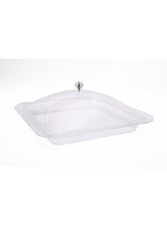 Buy Acrylic Tray Cover (Square 35 Cm) in UAE