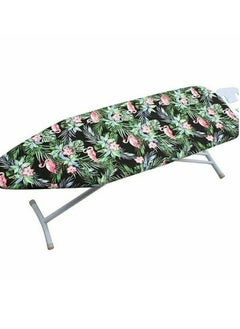 Buy Ironing Board Cover Thick Cotton Printed Design Burn-Resistant Easy Slip Easy Install Ironing Board Cover 140 x 50cm Multicolor IR in Egypt