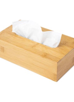 Buy Wooden decorative tissue box in Egypt