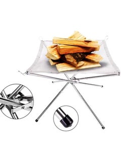 Buy Portable Folding Outdoor Camping Fire Rack in UAE