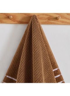 اشتري Mateo Ribbed Cotton Hand Towel 70 x 40 cm في الامارات