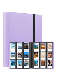 Buy Large Capacity 432 Pocket Photo Album for Fujifilm Instax Mini Cameras and Polaroid Snap Touch Enhance Your Memories in Purple in UAE