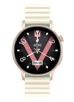 Buy Lora 2 Lady Watch, AMOLED Display, IP68, Lightweight, SpO2 Monitor - Gold in Egypt