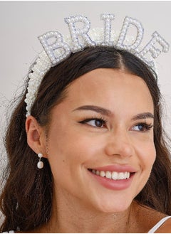 Buy Wearables Bride Pearl Headband in UAE