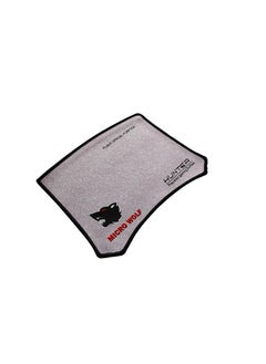 اشتري Mousepad Micro Wolf Hunter Precision Gaming Surface Gaming Mouse Pad (Grey) في الامارات