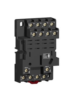 Buy Schneider Signaling Zelio Relay_ Harmony, Socket, for RPM4 power relays, 16 A screw clamp terminals, mixed contact_ [RPZF4] in UAE