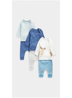 Buy Deer T Shirts and Joggers 6 Piece Set in UAE