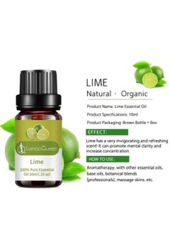 Buy Pure Lime Essential Oil 10 ML in Saudi Arabia