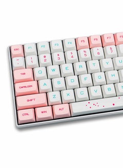 Buy PBT Keycaps,131 Key XDA Profile DYE-SUB Keycap Macaron Personalized Theme Keycap for Mechanical Gaming Keyboard,Compatible with Cherry Mx Switch in UAE