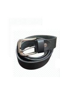 اشتري Men's Leather Belt Black في مصر