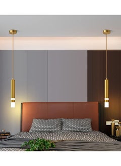 Buy Luxurious Gold Single Pendant Light 7162-1 with Built-in Triple Lighting | Elegant Ceiling Fixture for Modern Interiors in Saudi Arabia