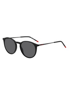 Buy Men's Uv Protection Round Shape Metal Sunglasses Hg 1286/S Grey 46 - Lens Size: 45.9 Mm - Black Red in Saudi Arabia