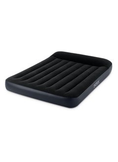 Buy Intex Indoor and Outdoor Inflatable Air Mattress with Built-in Pillow Foldable 183*203*25CM in Saudi Arabia