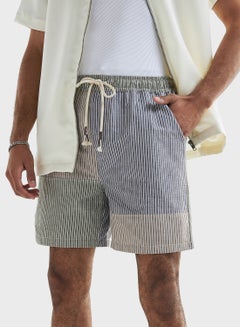 Buy Striped Drawstring Shorts in Saudi Arabia