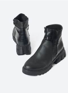 اشتري Mini Boot Double Zipper في مصر