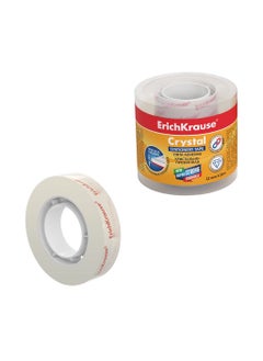 Buy Pack of 4 Stationery tape Crystal, highly transparent, 12mmx33m (shrink 4 pcs) in UAE